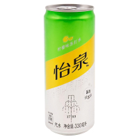 可口可乐怡泉柠檬味苏打水330ml*6罐 怡泉苏打水