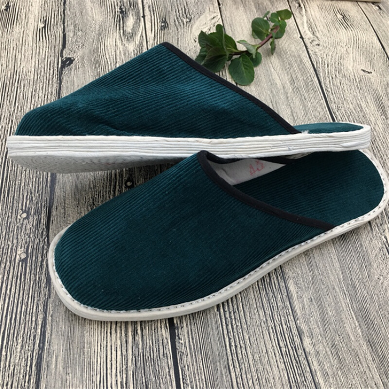 bomina秋透气棉布拖鞋男女居家防滑手工底拖鞋不臭脚室内单托鞋视频