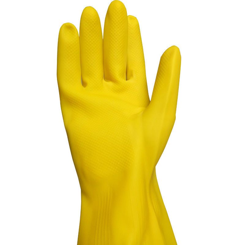 百象加厚牛筋乳胶洗衣家务家用洗碗橡胶胶皮塑胶手套耐用10双百象10双