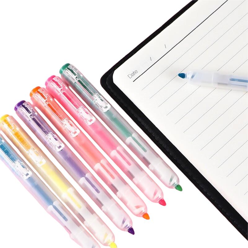 晨光(M&G) AHM27301 单头荧光笔 4mm 紫色 12支/件高清大图