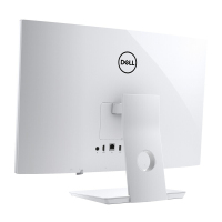 戴尔(DELL)灵越Ins-3280-R1528W 21.5英寸窄边框 一体机台式机电脑 (i5-8265U 4GB 1TB 2GB独显 无光驱 W10)家用娱乐 商用办公