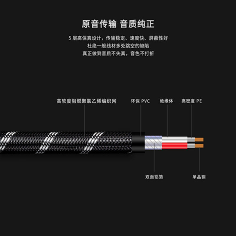 凯音 斯巴克(cayin) CS-30SP 音频连接线 阻燃PVC护套喇叭线