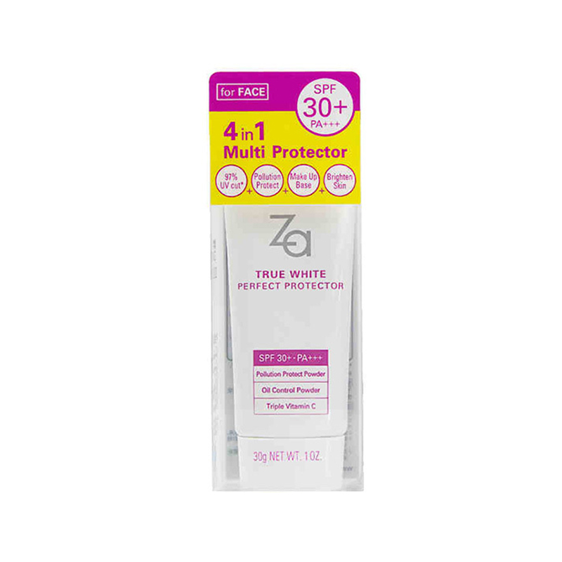 Za 姬芮 新焕真皙白 多效隔离乳 30g高清大图