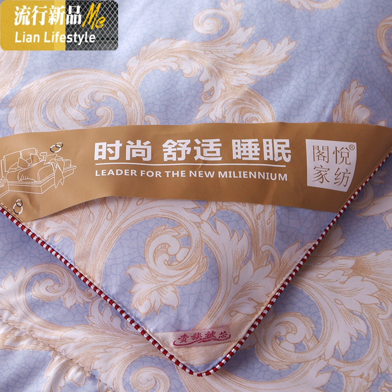 薄款被子春秋被空调被夏凉被薄被子双人夏季丝棉被芯夏天单人夏被 三维工匠