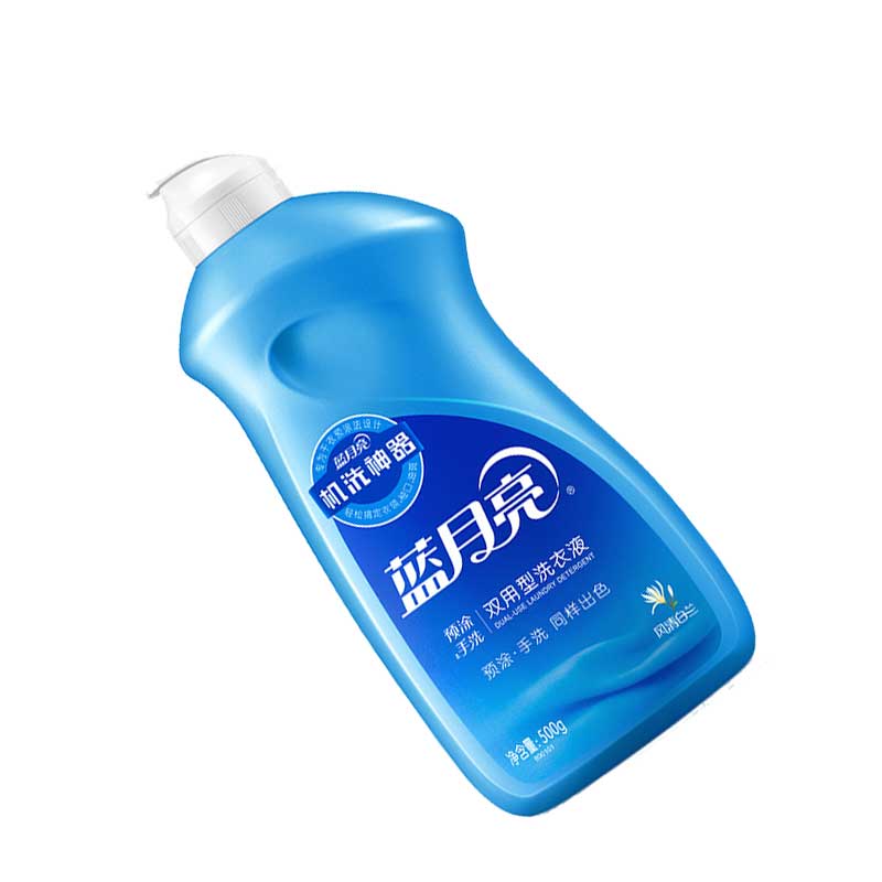 蓝月亮 500g机洗神器瓶-白兰洗衣液 1瓶高清大图