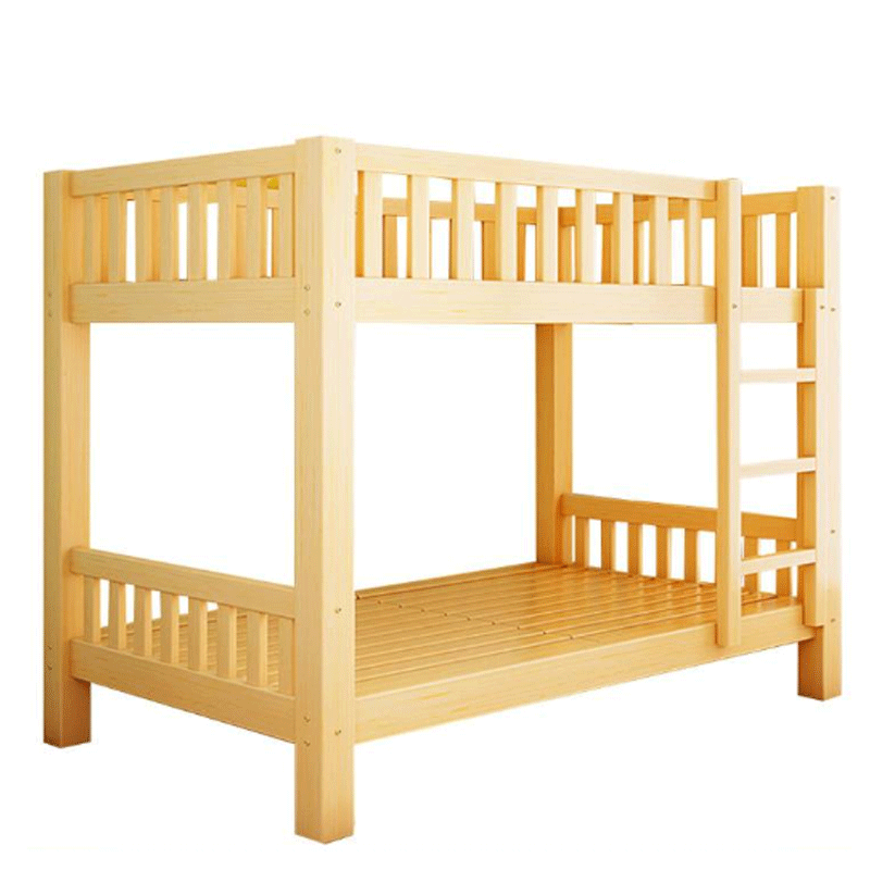 双层宿舍实木双人用进口严选松木 尺寸可定制]/张(1200*2000*1800m)高清大图