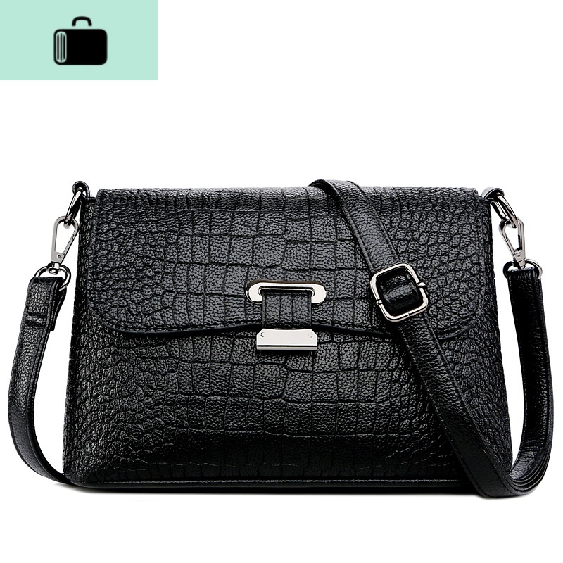 中年妇女包包女士皮包中老年人妈妈背包时尚挂包软皮单肩斜挎包new