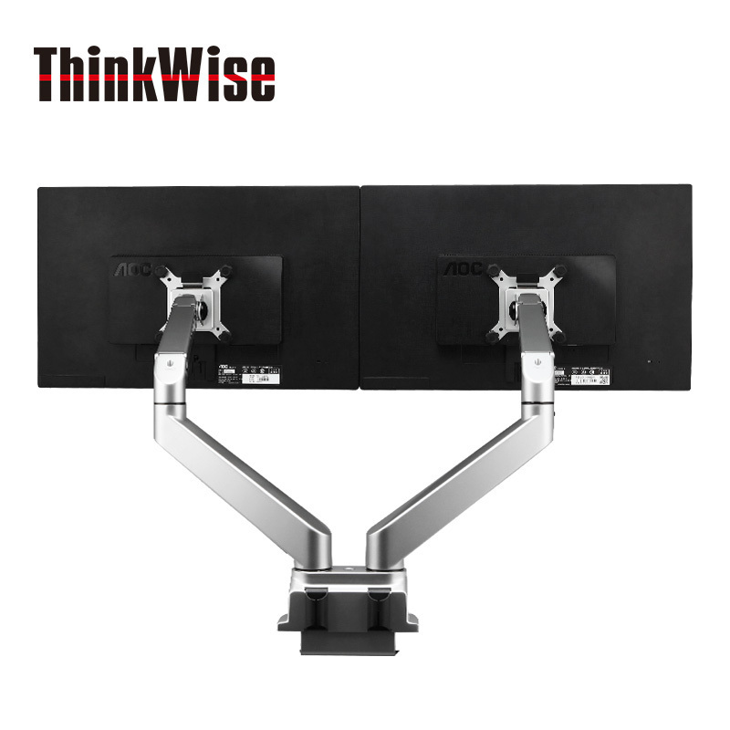 慧想(Thinkwise) 显示器支架 双屏气压支架 万向旋转升降 BS203