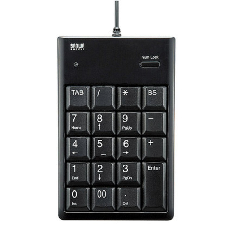 (DT)山业 NT-16USVN USB 数字 键盘 (计价单位:个) 银色