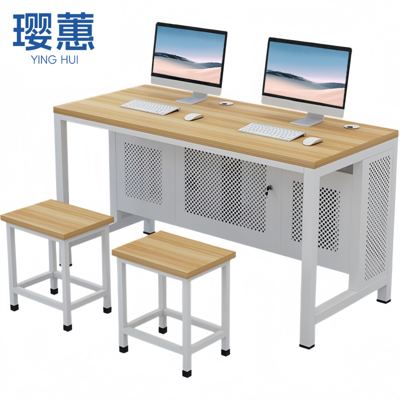 璎蕙学习桌+椅120cm套高清大图