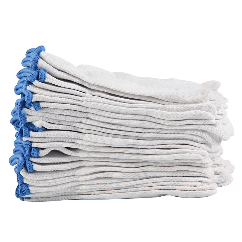 星宇(XINGYU)Y908劳保手套棉线手套纱线防滑耐磨透气工地 12付 均码高清大图