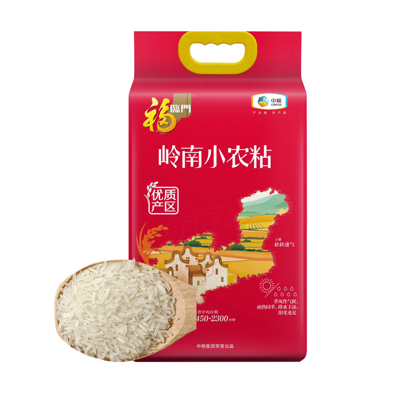福临门岭南小农粘米5KG高清大图