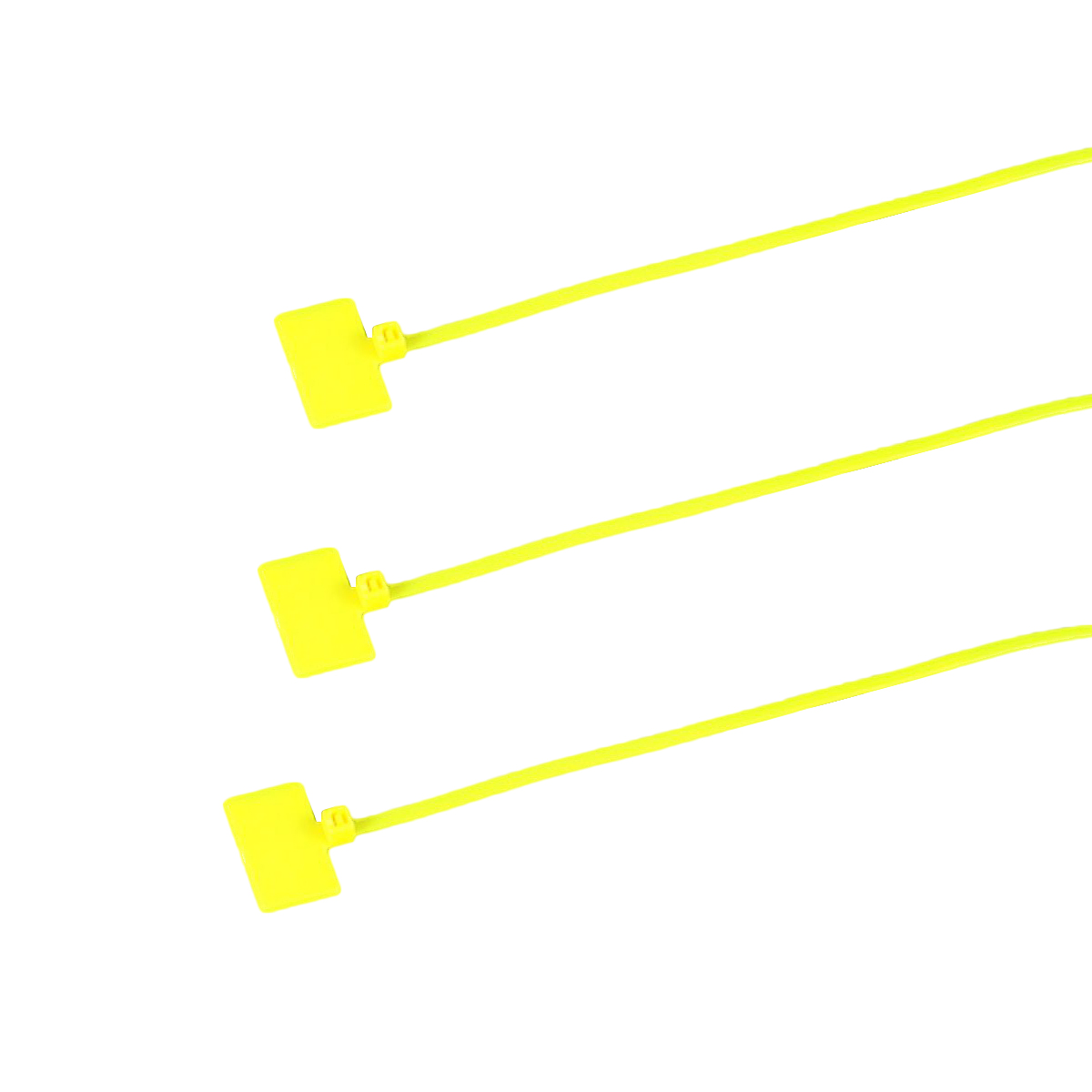 百名迖 标牌标签扎带 黄色3*100mm(100条) 包高清大图