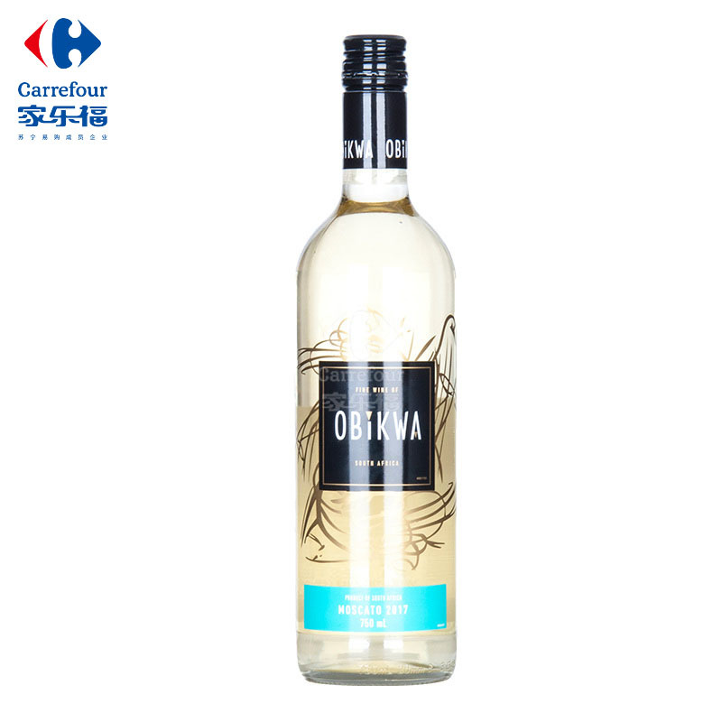 奥卡瓦 Obikwa 进口葡萄酒 家乐福 奥卡瓦幕斯卡白葡萄酒750ml 价格图片品牌报价 苏宁易购家乐福进口精选官方旗舰店