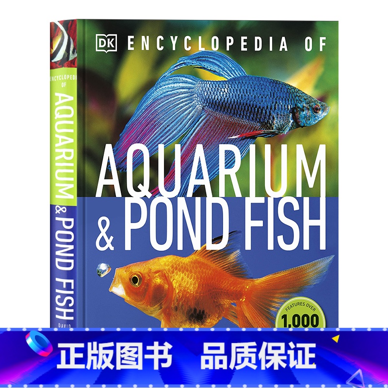 [正版]DK 水族馆和池鱼百科全书英文原版 Encyclopedia of Aquarium and Pond Fis高清大图