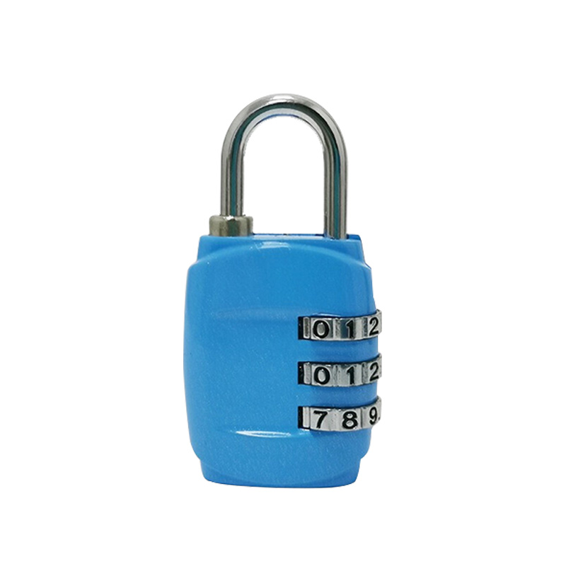 苏识 ZCC303蓝 三位密码锌合金 密码锁 (计价单位:个) 蓝色高清大图