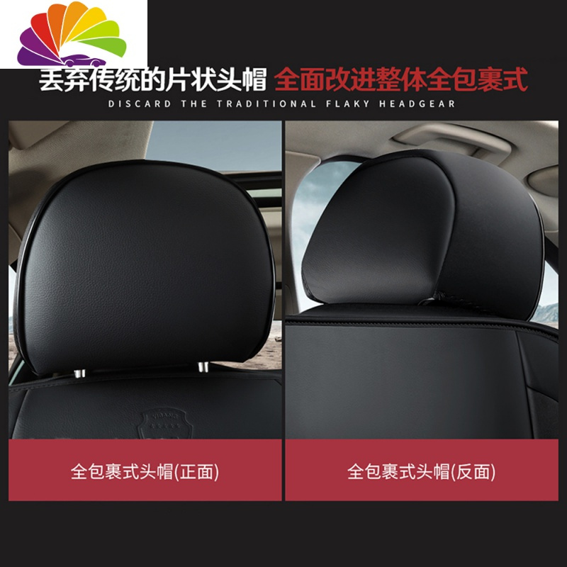舒适主义2019新款长城炮皮卡2.0T自动四驱舒适型汽车座套全包四季通用坐垫 (冰丝款)豪华版—全黑色