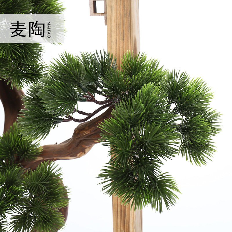美帮汇新中式迎客松现代简约家用北欧装饰客厅沙发背景墙装饰画壁画挂画高清大图