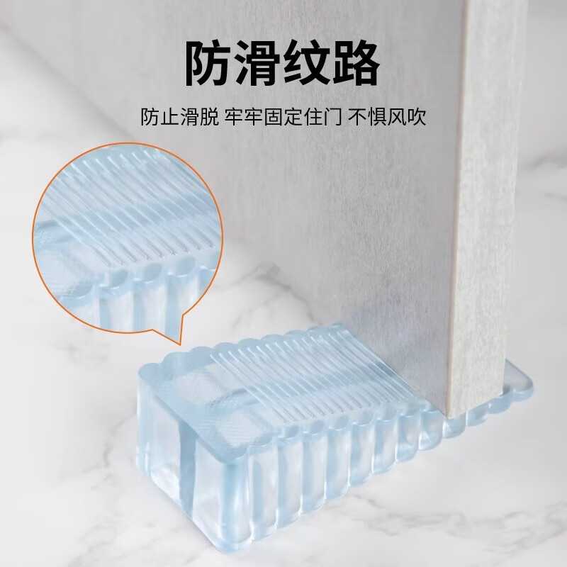 茶花(CHAHUA) 硅胶防风门塞门挡门顶 阻门器高清大图