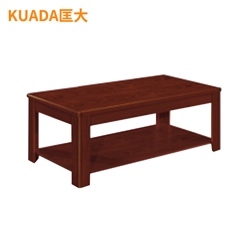 匡大 油漆办公室茶几实木长茶几KD-D0121高清大图