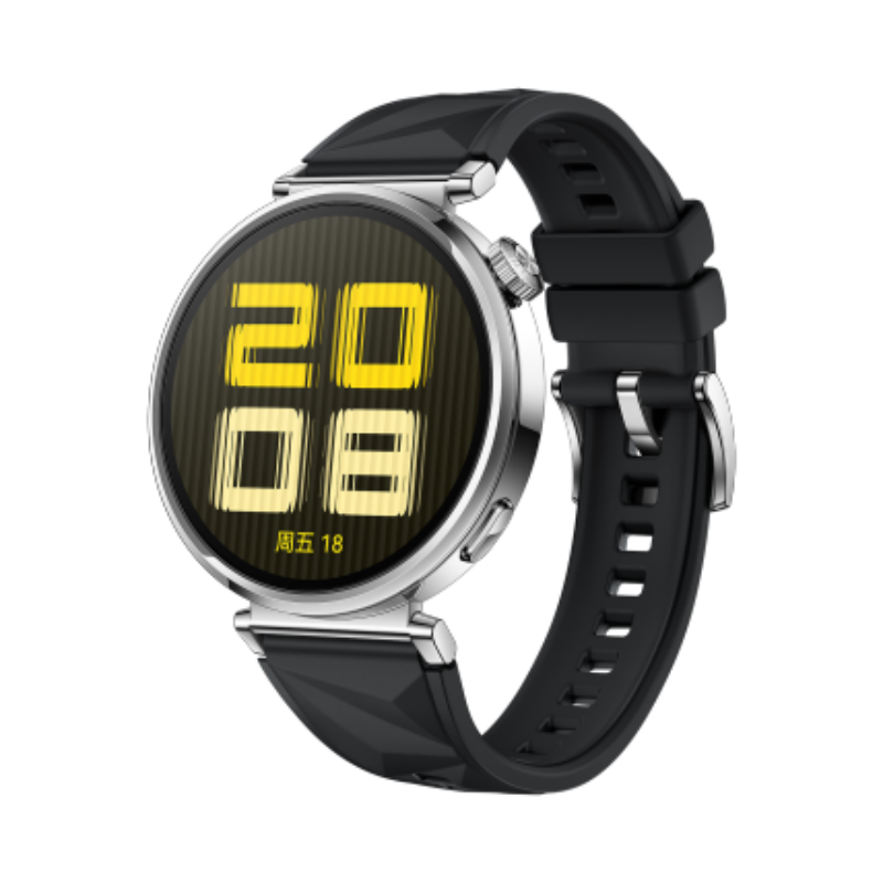 华为(HUAWEI) WATCH GT 5黑色氟橡胶表带 41mm 魅影黑