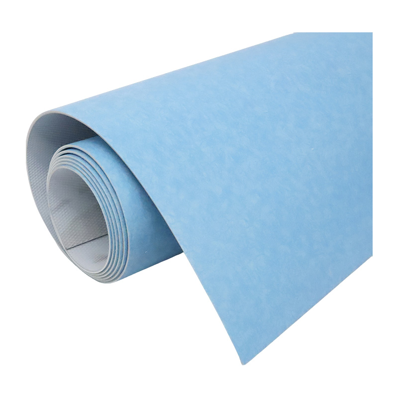 天空桥 地板革 蓝色浅石纹2.0mm 平方米高清大图