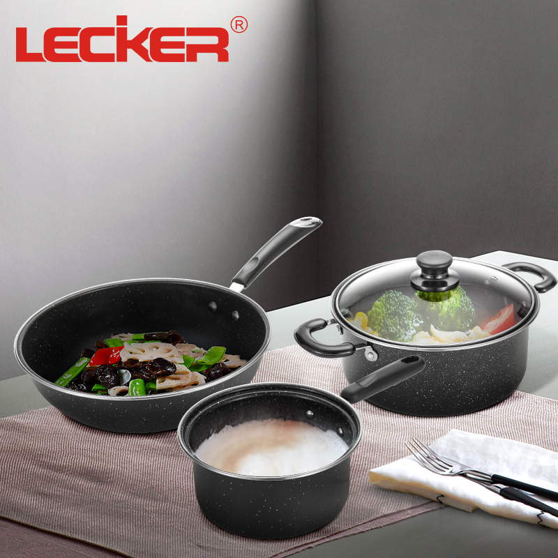 乐克尔(Lecker黑曜（套装锅）KR-751 一套
