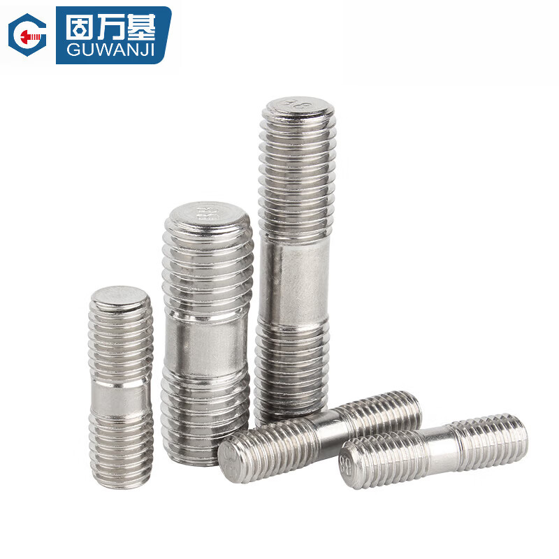 不锈钢双头螺栓|M8*80|M8*80|GB901|固万基|304不锈钢本色/起订量1000/A2-70|高清大图