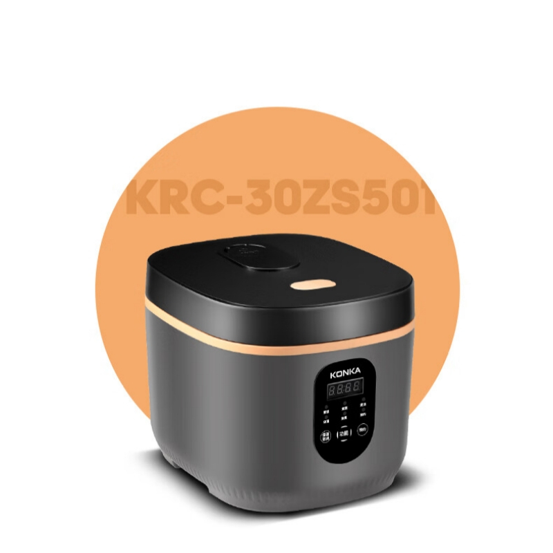 康佳(KONKA) KRC-30ZS501 电饭煲 3L (单位:台) 雅黑色