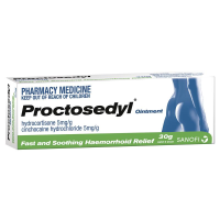 Proctosedyl 赛诺菲巴斯德 进口痔疮膏 润体霜 去肉球 内痔外痔膏 30g