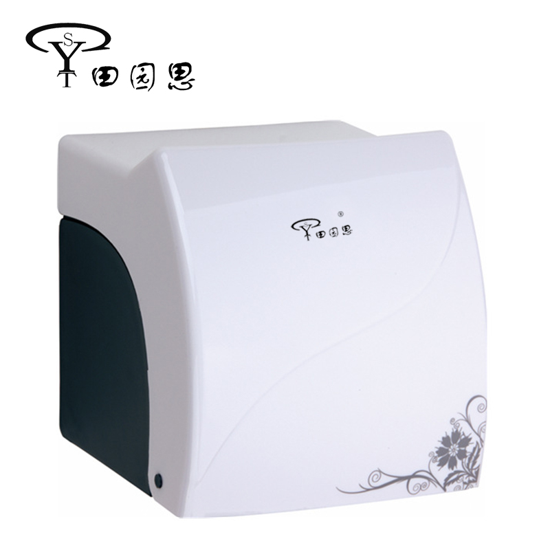 田园思 白色塑料卷纸架 YZP-JZJ03A 个高清大图