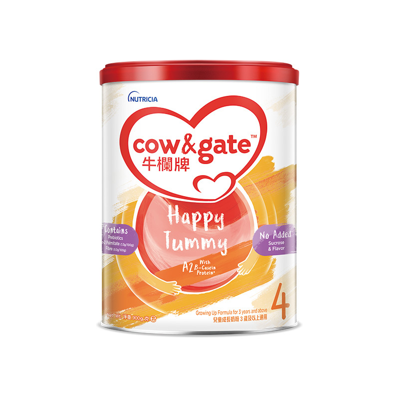 牛栏(Cow&Gate)港版儿童奶粉 A2 β-酪蛋白 4段(3岁以上) 900g[27年2月]