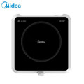美的（Midea）电磁炉多功能大功率 C22-RX2207TQ 精致小体积 4D防水 旋磁叠式大线盘 C22-RX2207TQ 白色