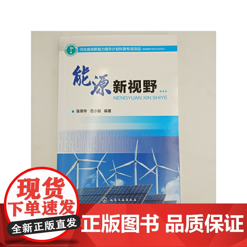 能源新视野 张翠华 化学工业出版社 正版书籍高清大图