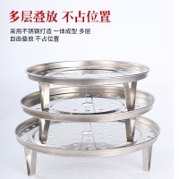 美厨(maxcook)不锈钢蒸架蒸盘三件套 蒸锅架蒸菜架蒸格蒸屉蒸笼蒸片 MCPJ018