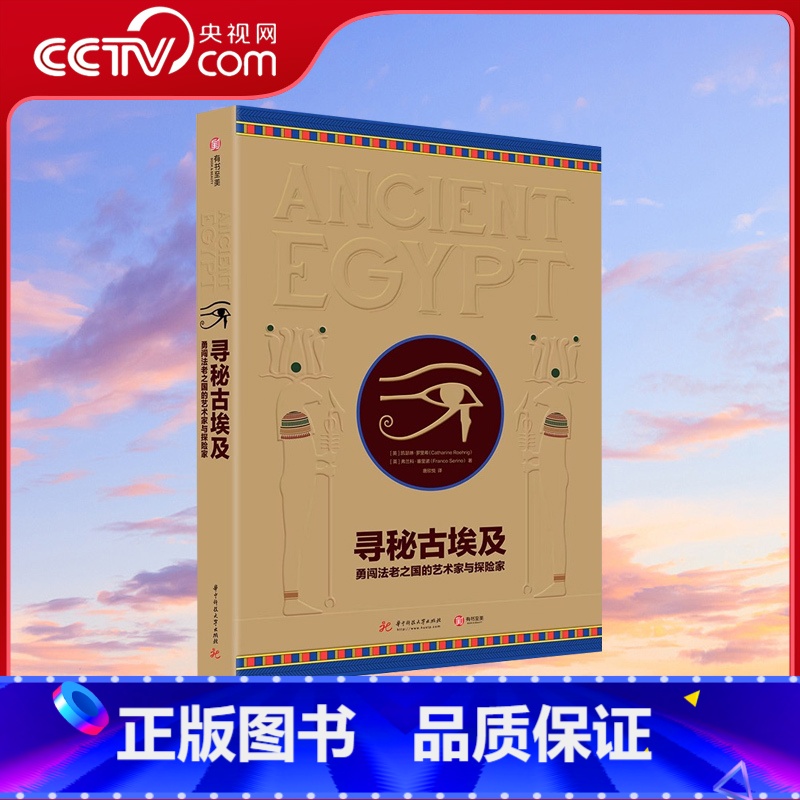 【正版】央视网寻秘古埃及 勇闯法老之国的艺术家与探险家 埃及古代史 古埃及考古实录 500张手绘图 超丰富史料文字 科