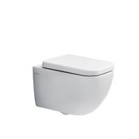 吉博力(GEBERIT)壁挂式马桶水箱套餐 家用座便器 冲落式墙排/地排坐便器酷方plus配智能电子盖板套餐 小户型马桶