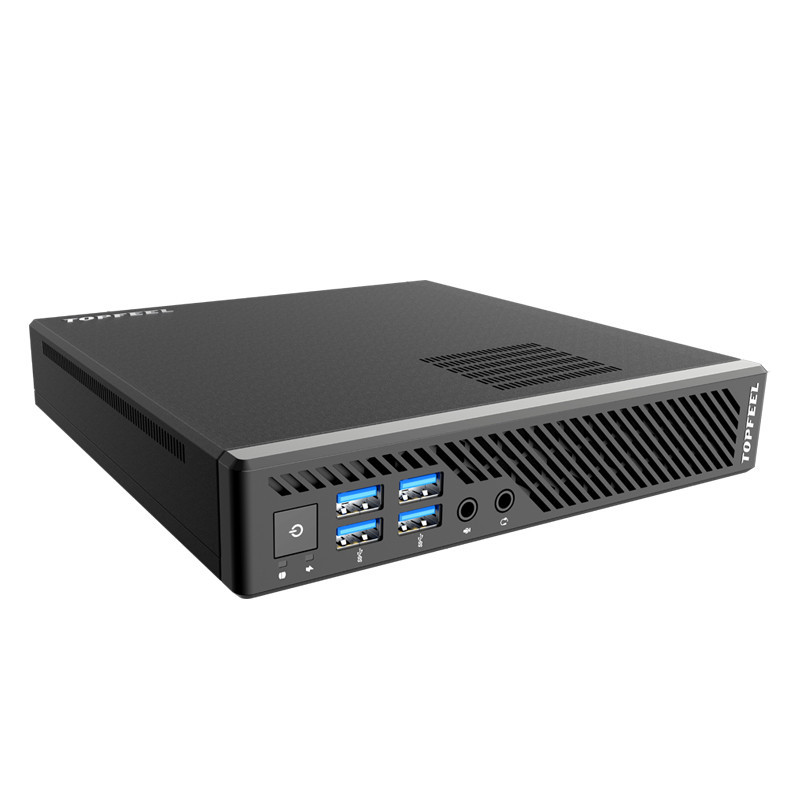 极夜TOPFEEL迷你电脑主机台式机T68M i7-7700/8G/256G/W10 HOME 3年上门政府节能采购清单