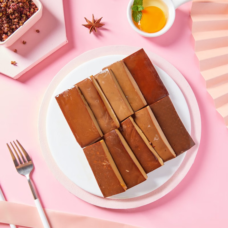 [满199减100]来伊份 酱香蛋干162g卤香味 鸡蛋干豆腐干休闲零食小吃素食办公室下午茶夜宵小食高清大图