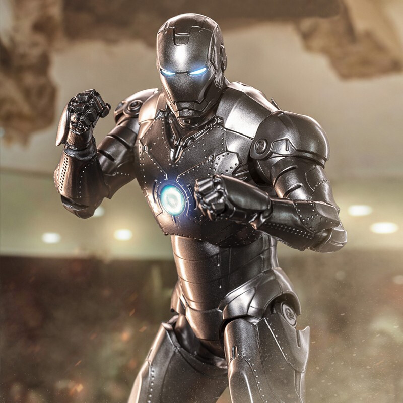 中动玩具190602mk2钢铁侠漫威玩具手办十周年系列珍藏版玩具