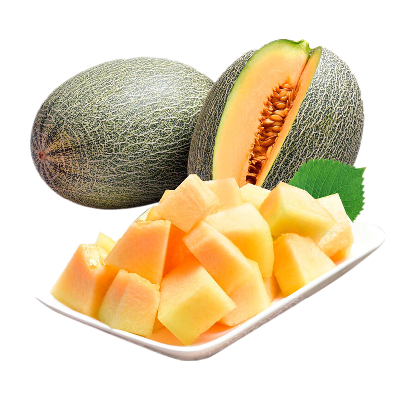 鲜贝达 西州蜜25号甜瓜5斤[净重4.5-5斤]1-3个生鲜水果哈密瓜高清大图