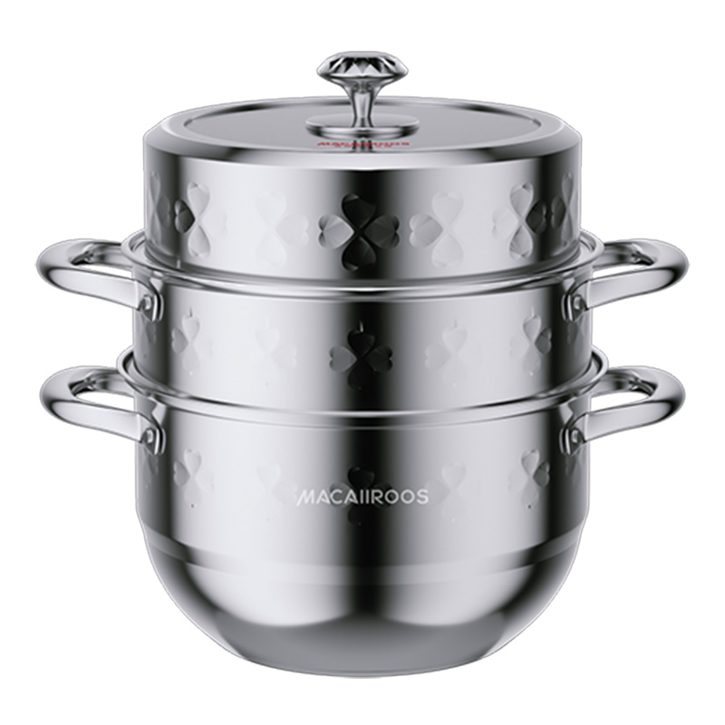 迈卡罗汤蒸锅多层大容量耐高温耐腐蚀不易锈易清洗MC-Z3020