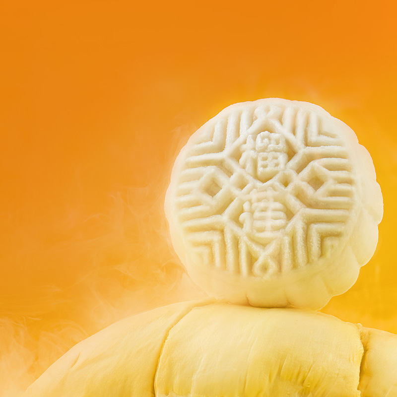 榴芒一刻 金枕榴莲冰皮月饼136g [68g*2枚装]高清大图