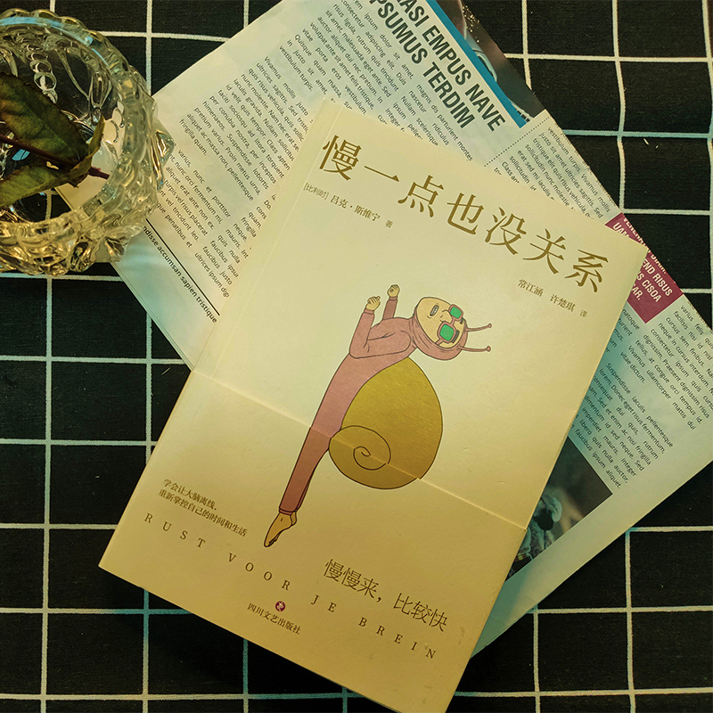 醉染图书慢一点也没关系9787541161162高清大图