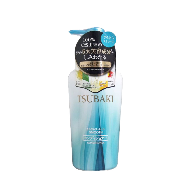 资生堂(Shiseido)旗下 TSUBAKI 丝蓓绮 柔顺护发素 450ml 新装 所有发质 所有人群