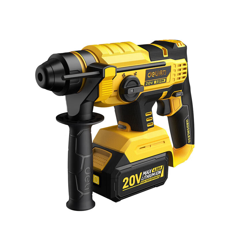 得力(deli)DL-DC20-1D4电锤_20V锂电26mm