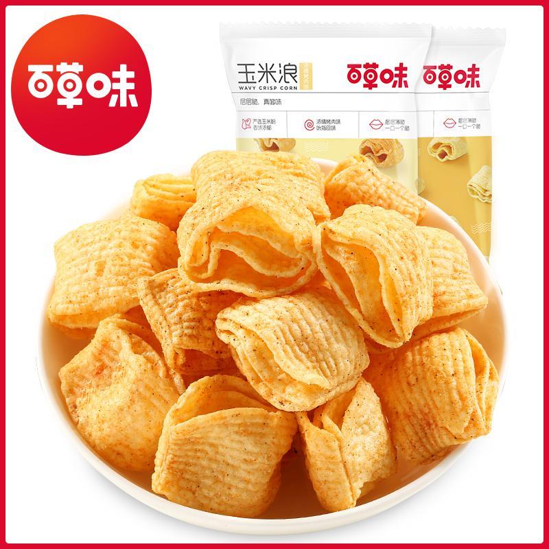 百味(be&cheery)【玉米浪40gx3袋薯片