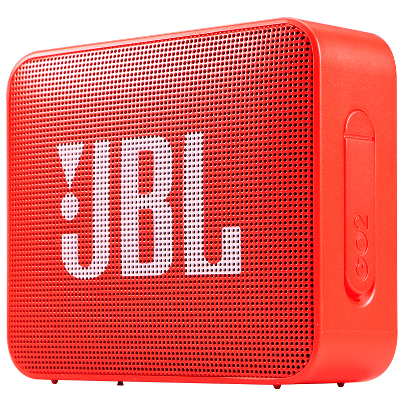 JBL GO2 音乐金砖二代 蓝牙音箱 低音炮 户外便携音响 迷你小音箱 可免提通话 防水设计 珊瑚橙