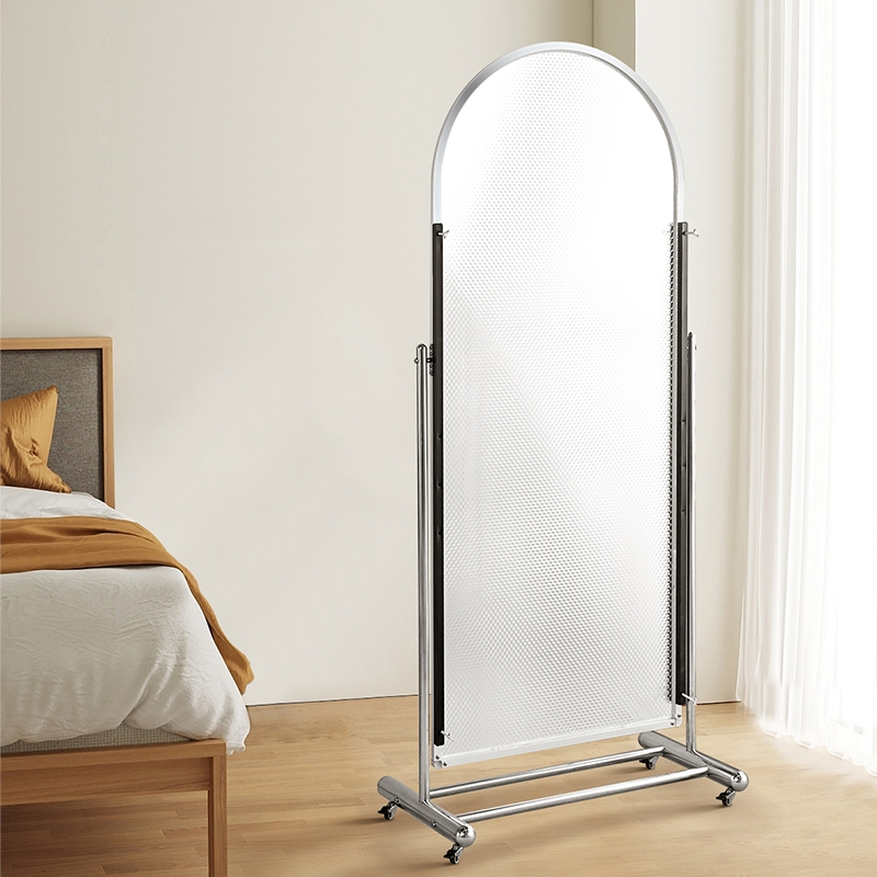 全身镜闪电客穿衣镜落地镜家用服装店镜子可移动直播间试衣镜