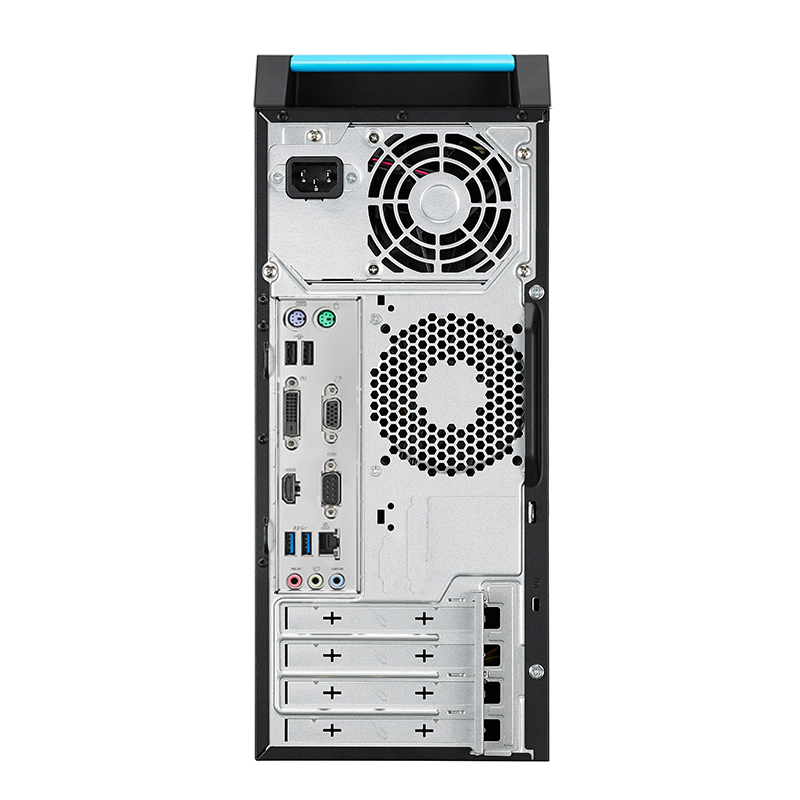 H华硕(ASUS)D540MC商用台式机整机19.5英寸显示器( I3 8100 4G 1T 2G独显 DOS)高清大图